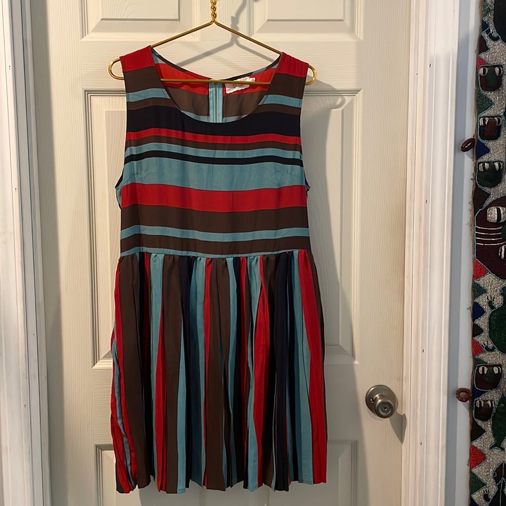 Perch by Blu Pepper Striped Party Dress